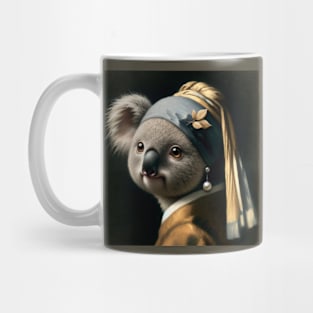 Wildlife Conservation - Pearl Earring Koala Meme Mug